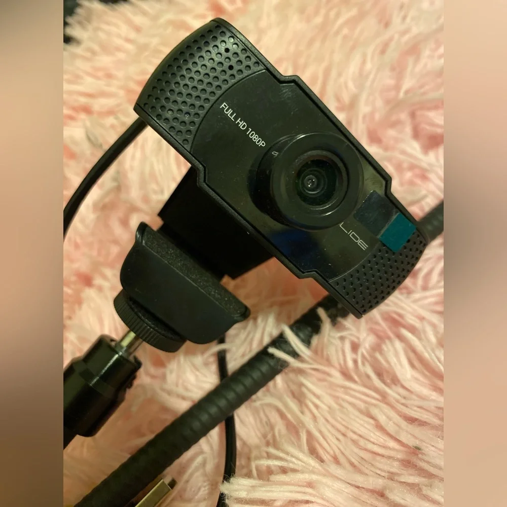Camera with ring light